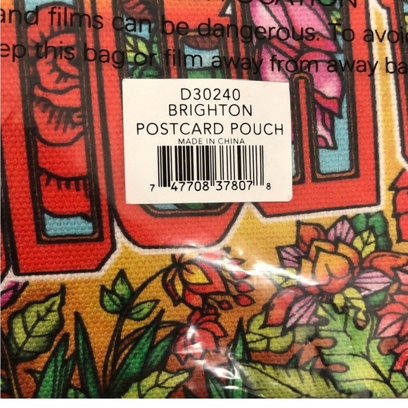 Brighton Post Card Pouch NWT - Picture 8 of 15